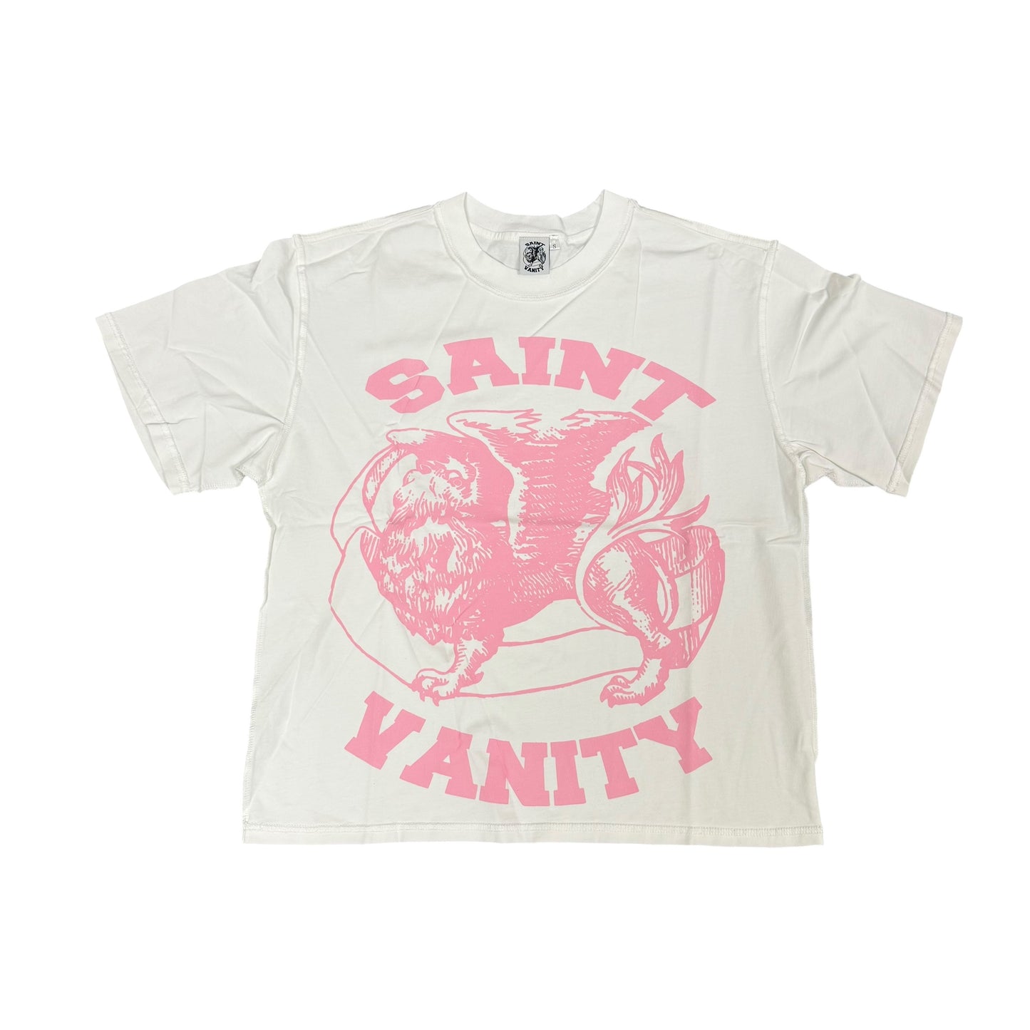 Brand New Saint Vanity Pink Logo Tee