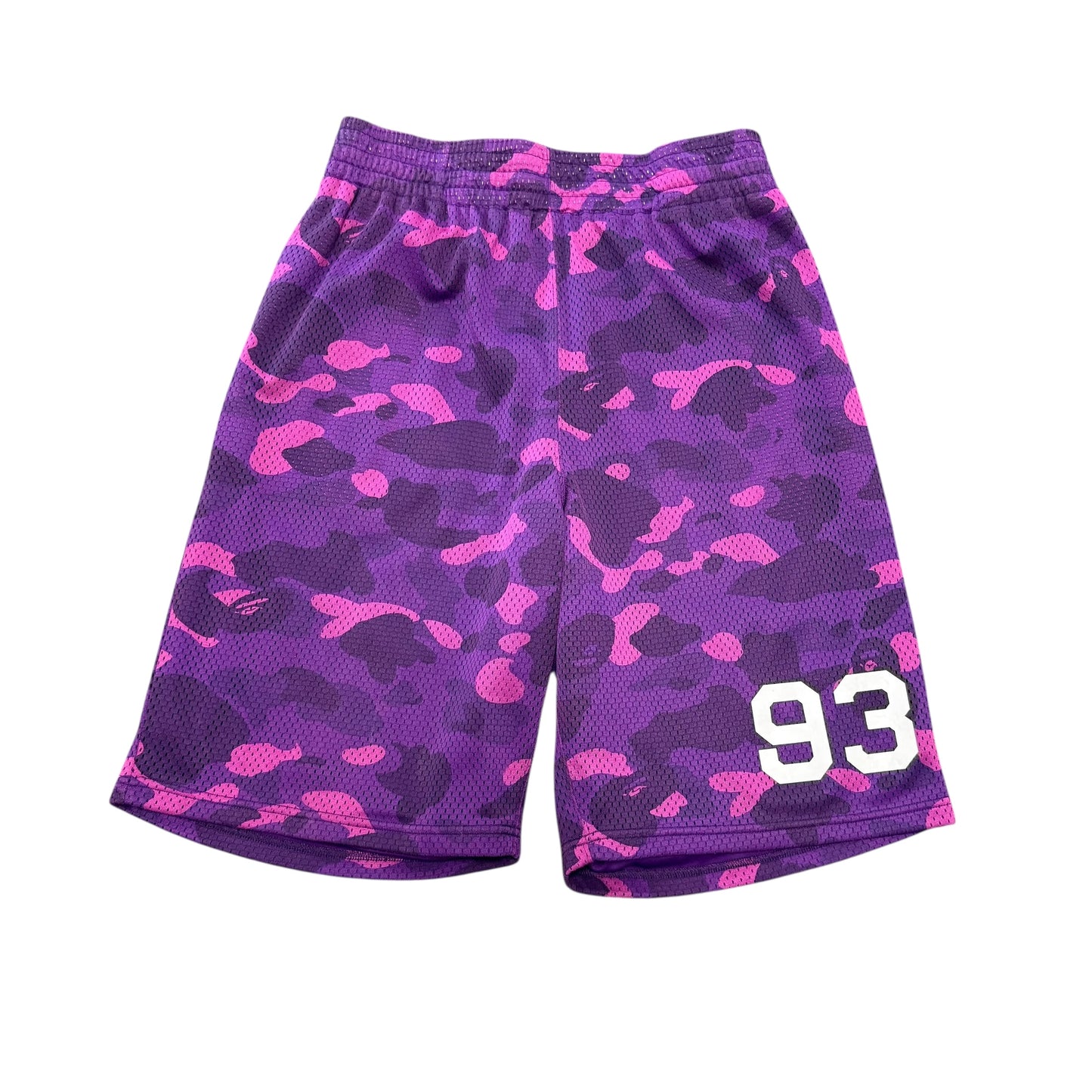 Purple Bape Camo Shorts