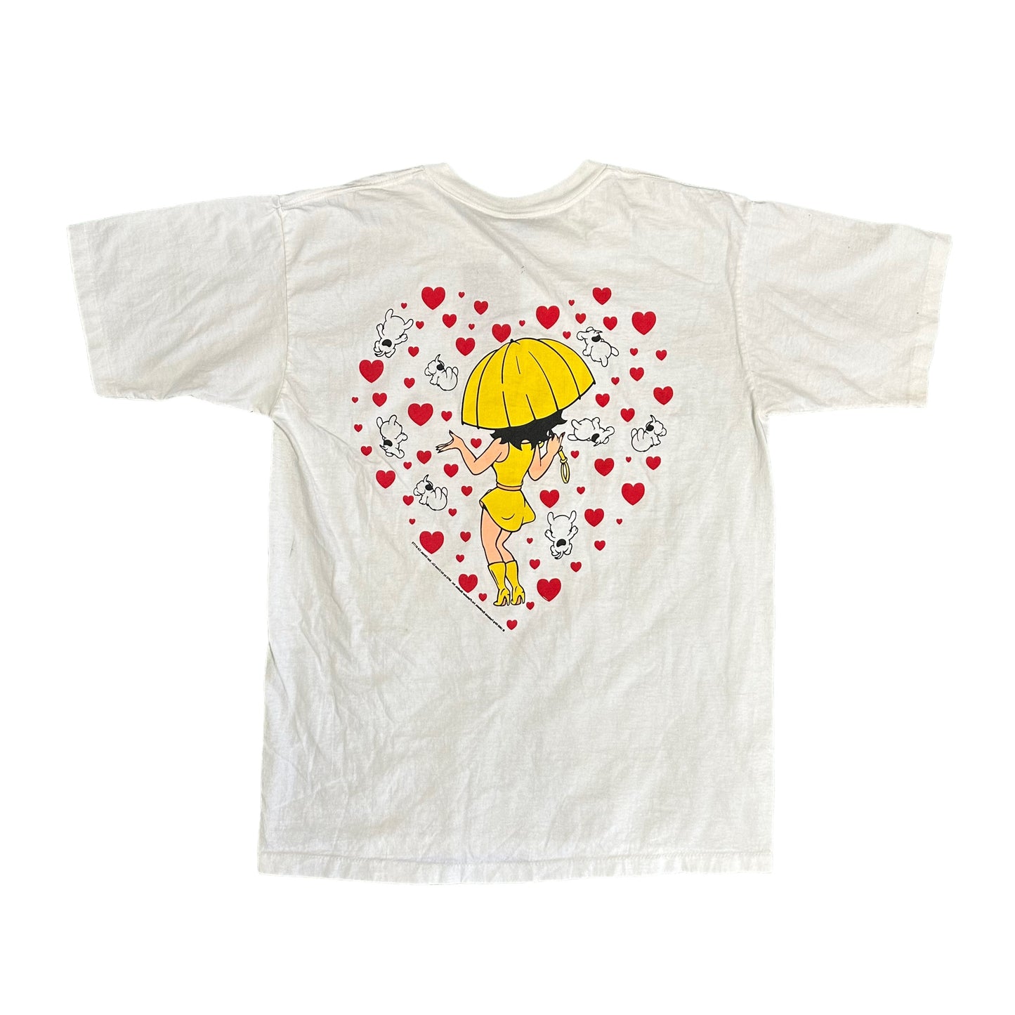 Betty Boop Raining Hearts Tee