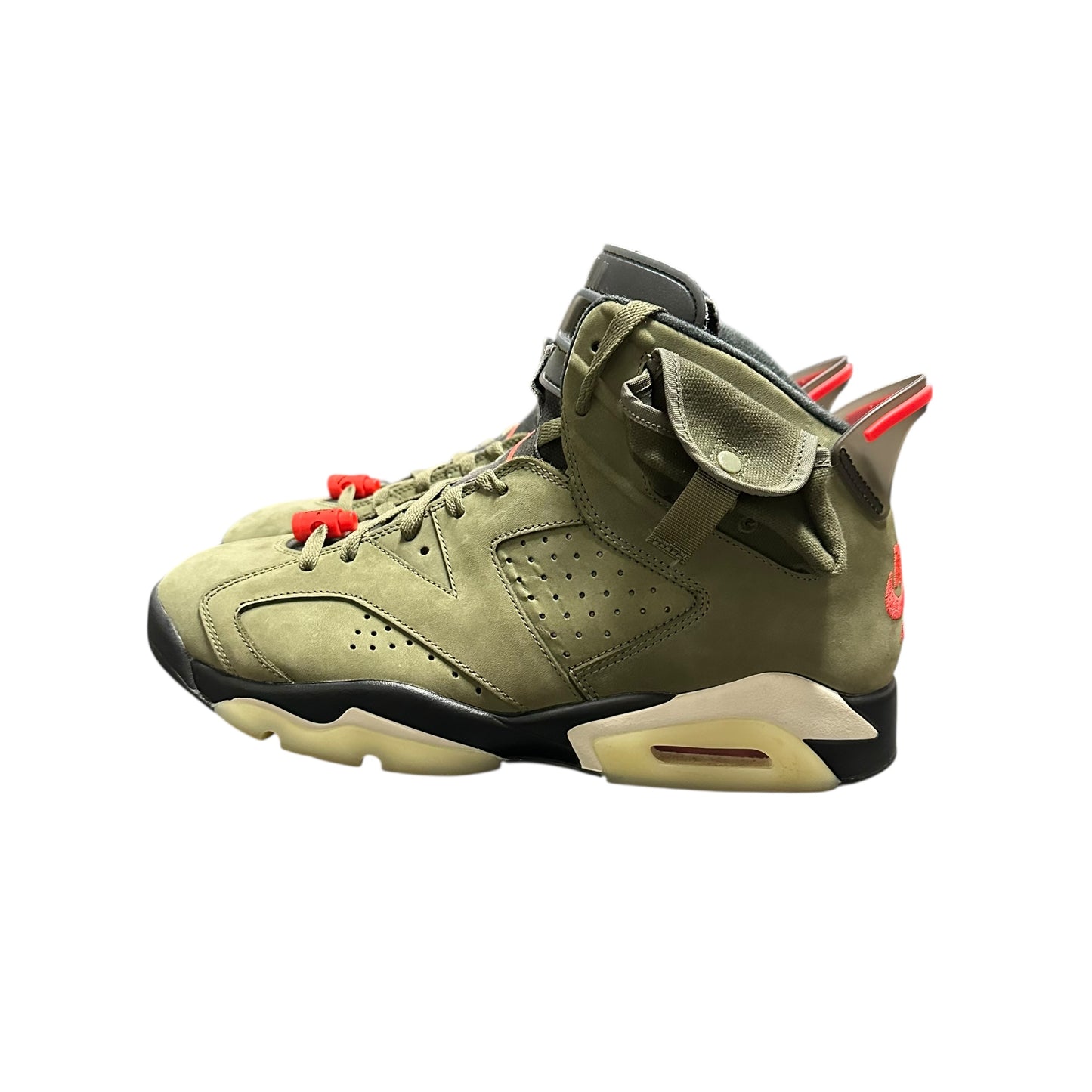 Travis Scott Jordan 6 Olive Green