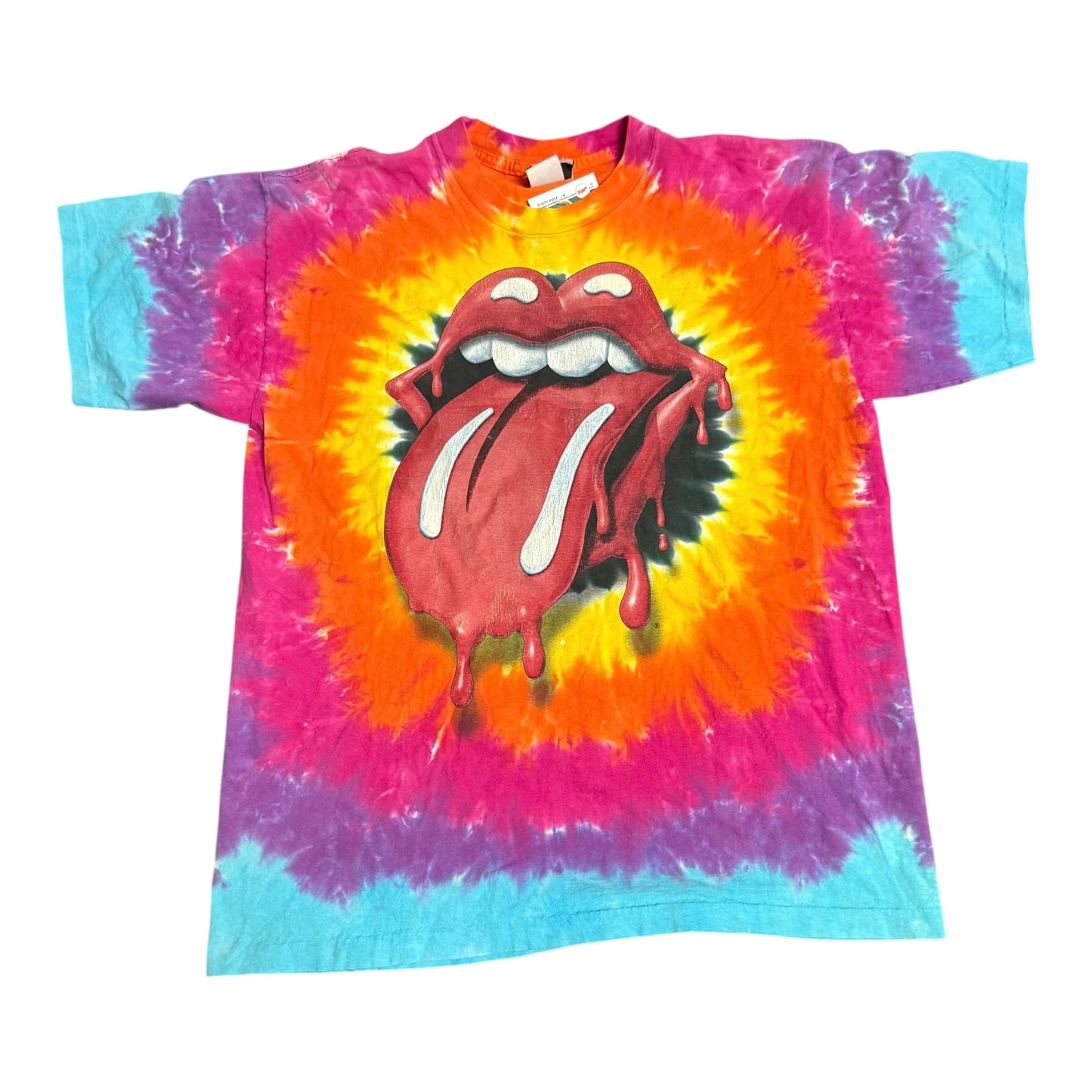 Vintage Rolling Stones Tie Dye Tee
