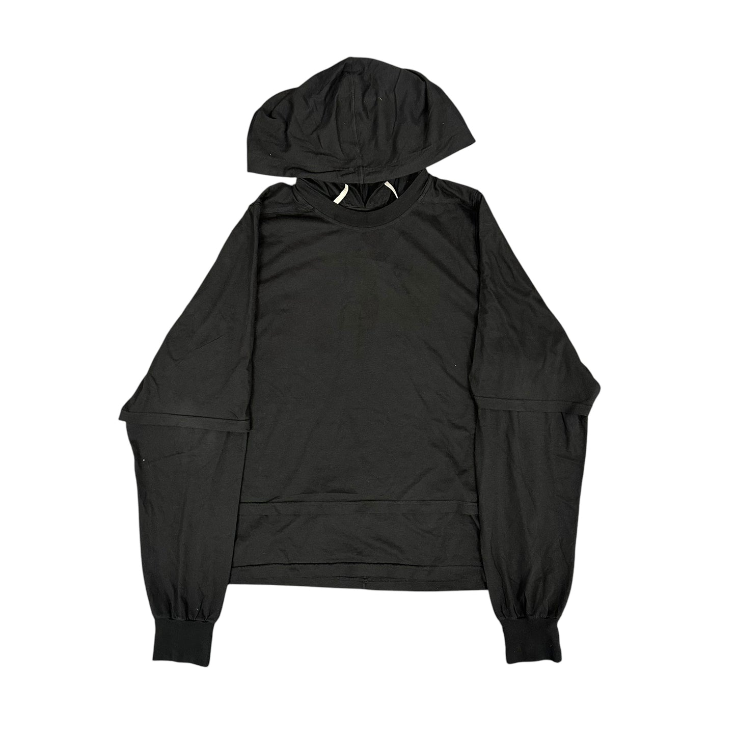 Rick Owens Black Porterville Hustler Hoodie