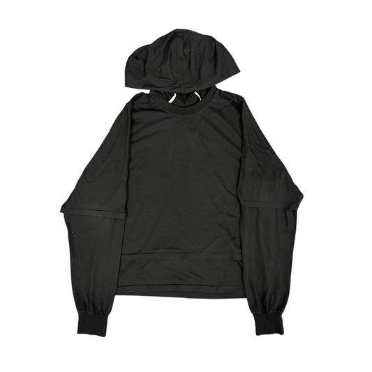Rick Owens Black Porterville Hustler Hoodie