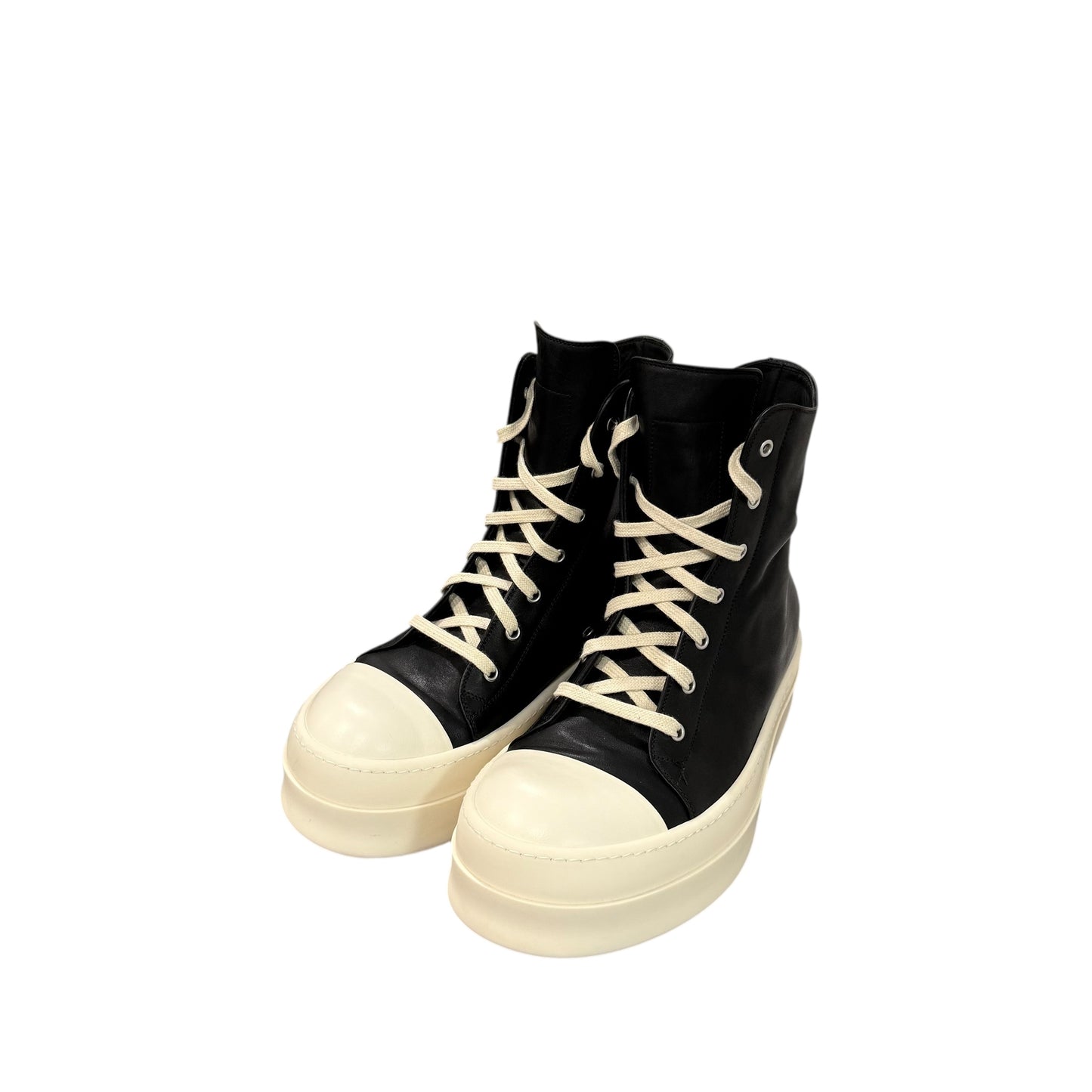 RICK OWENS Black Hollywood Mega Bumper Sneakers