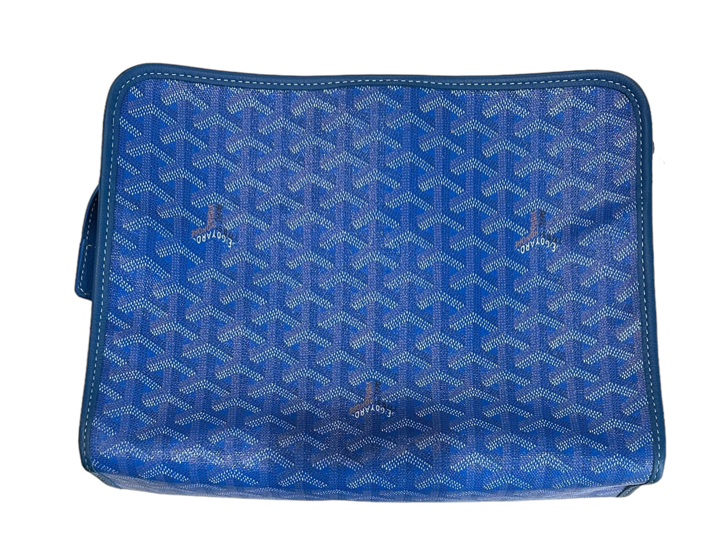 Goyard Blue Toiletry Pouch