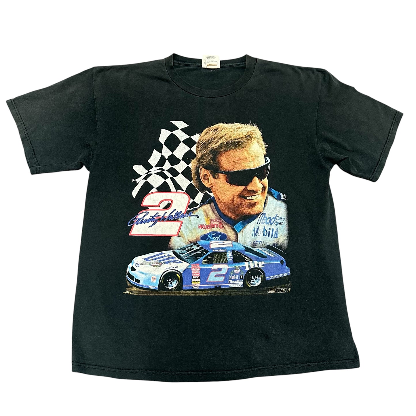 Vintage Rusty Wallace NASCAR Tee