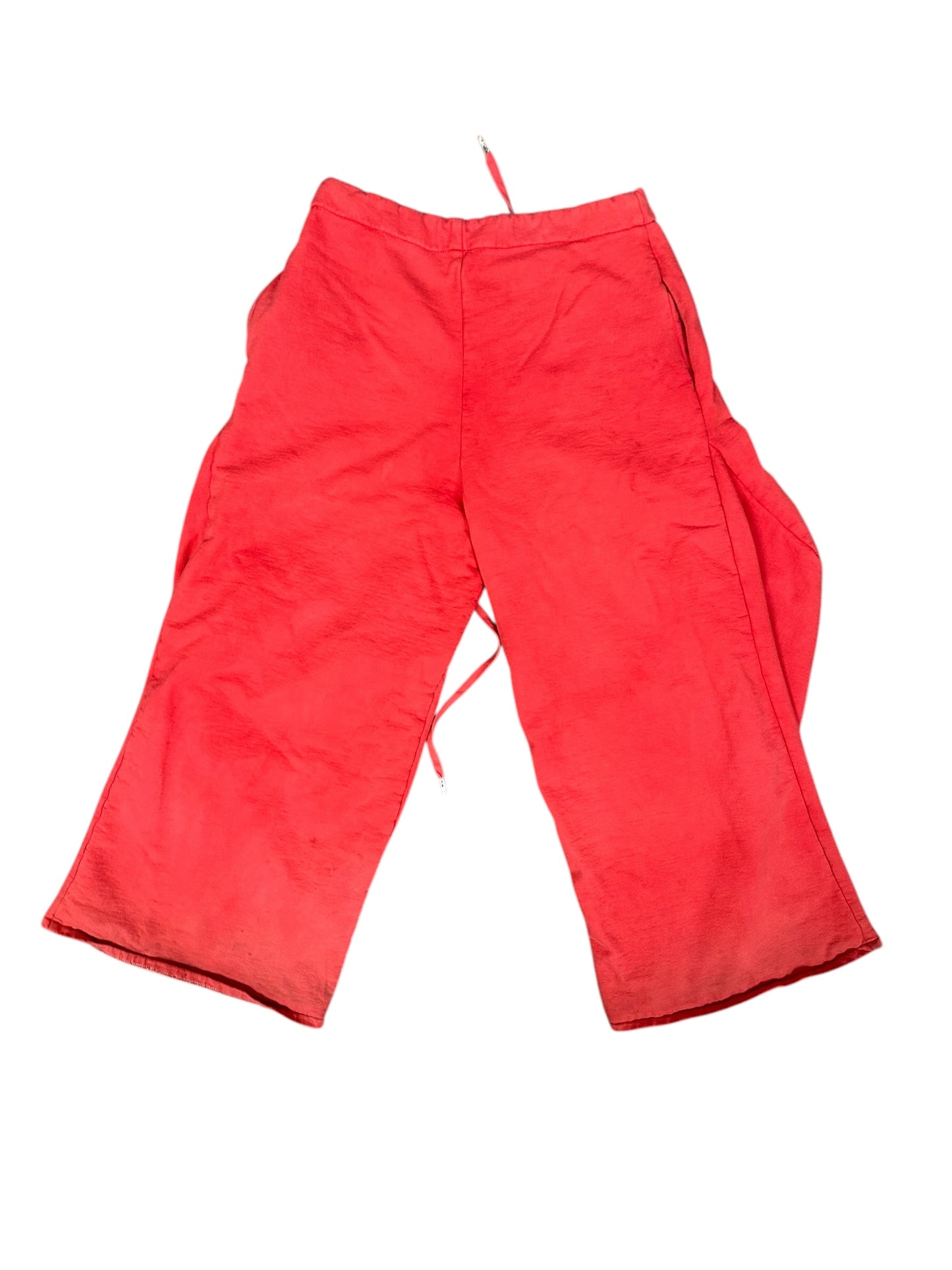 New Bedstuy 0024 Barrel Leg Sweats Red