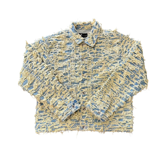 Brand New Who Decides War Barren Thread Denim Jacket