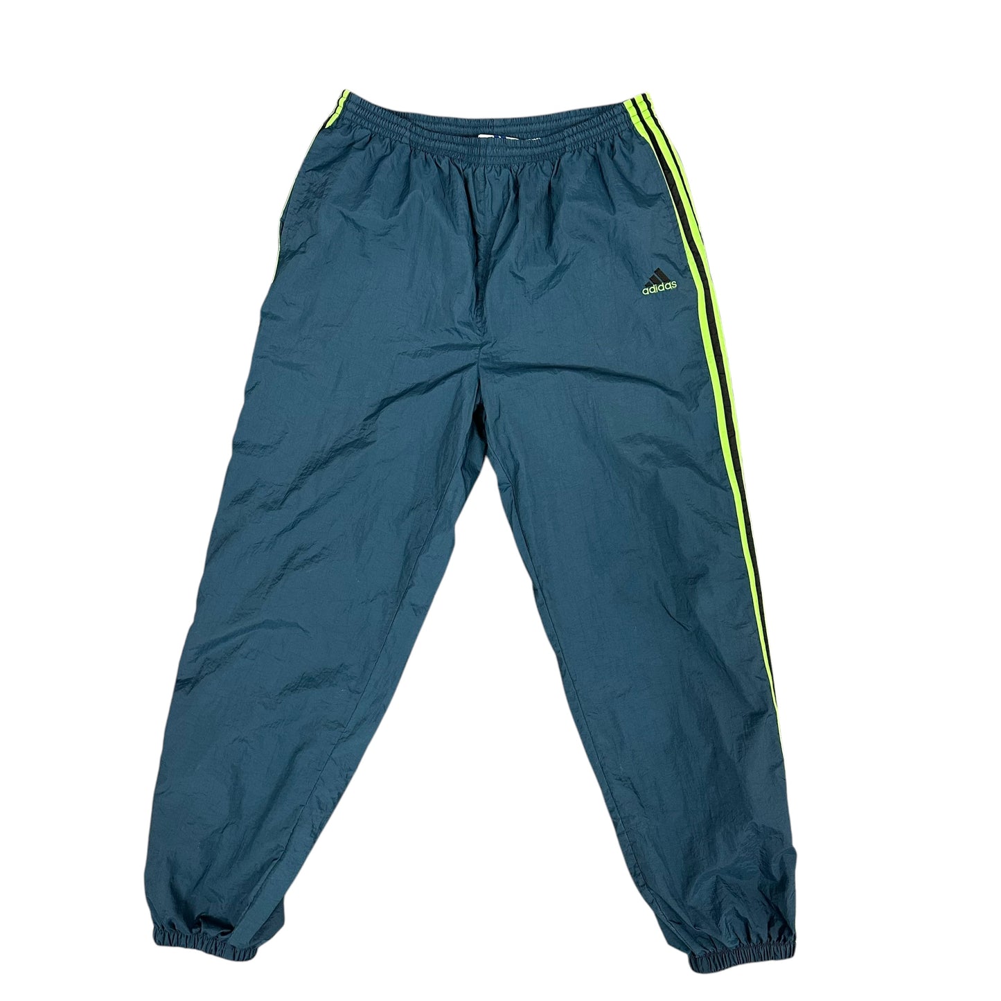 Vintage Adidas Sea Green/Neon Trackpants