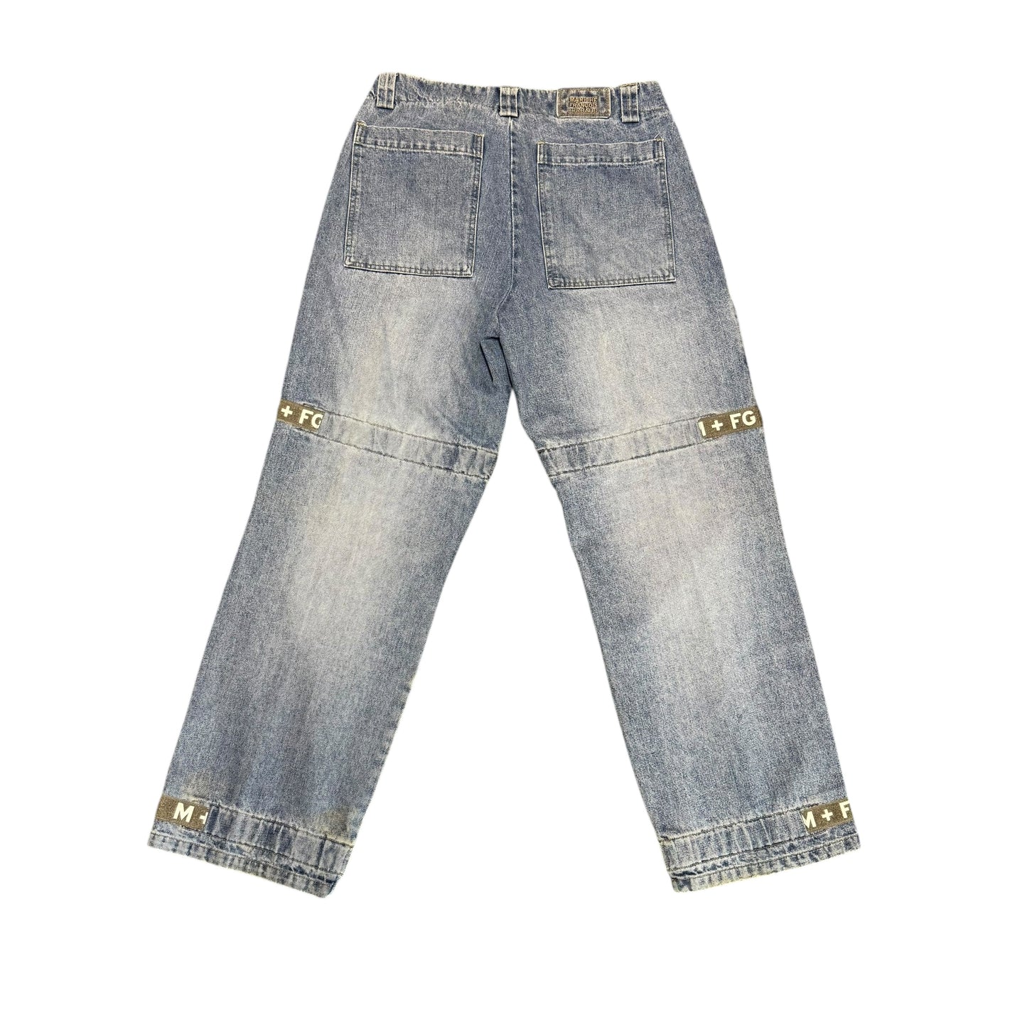 Vintage Girbaud Jeans Gray/White