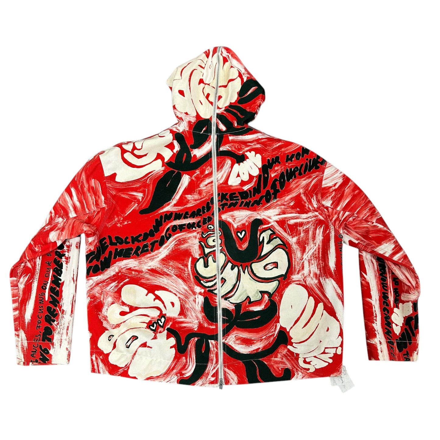 Marni Painted Floral Zip Up