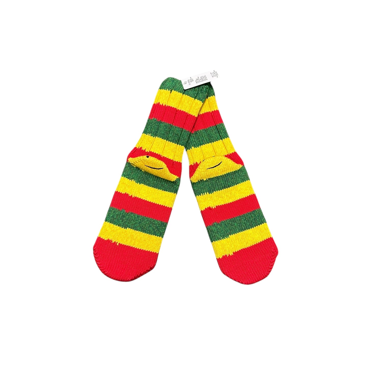 New Kapital Socks Green/Yellow/Red