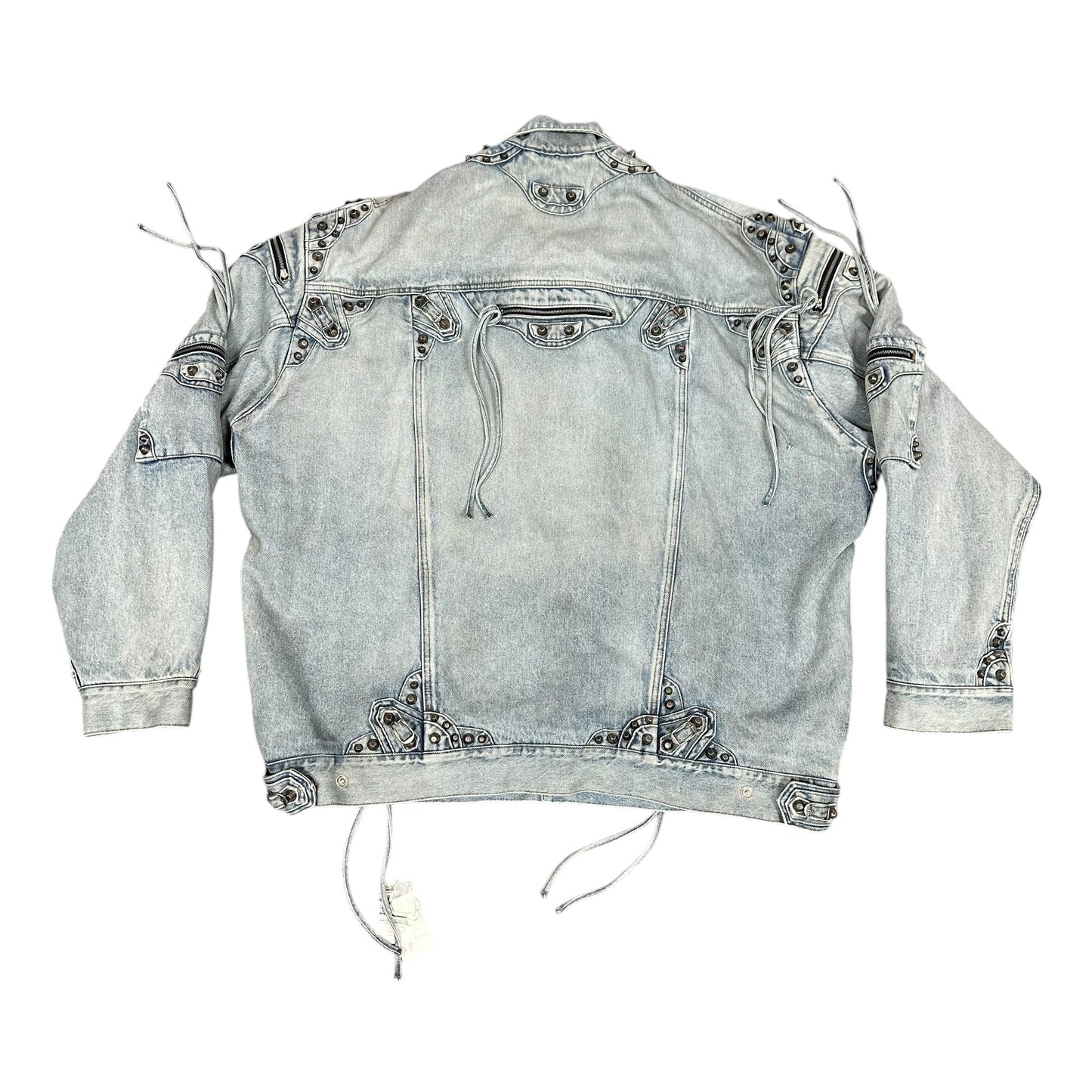 Balenciaga Cagole Oversized Denim Jacket