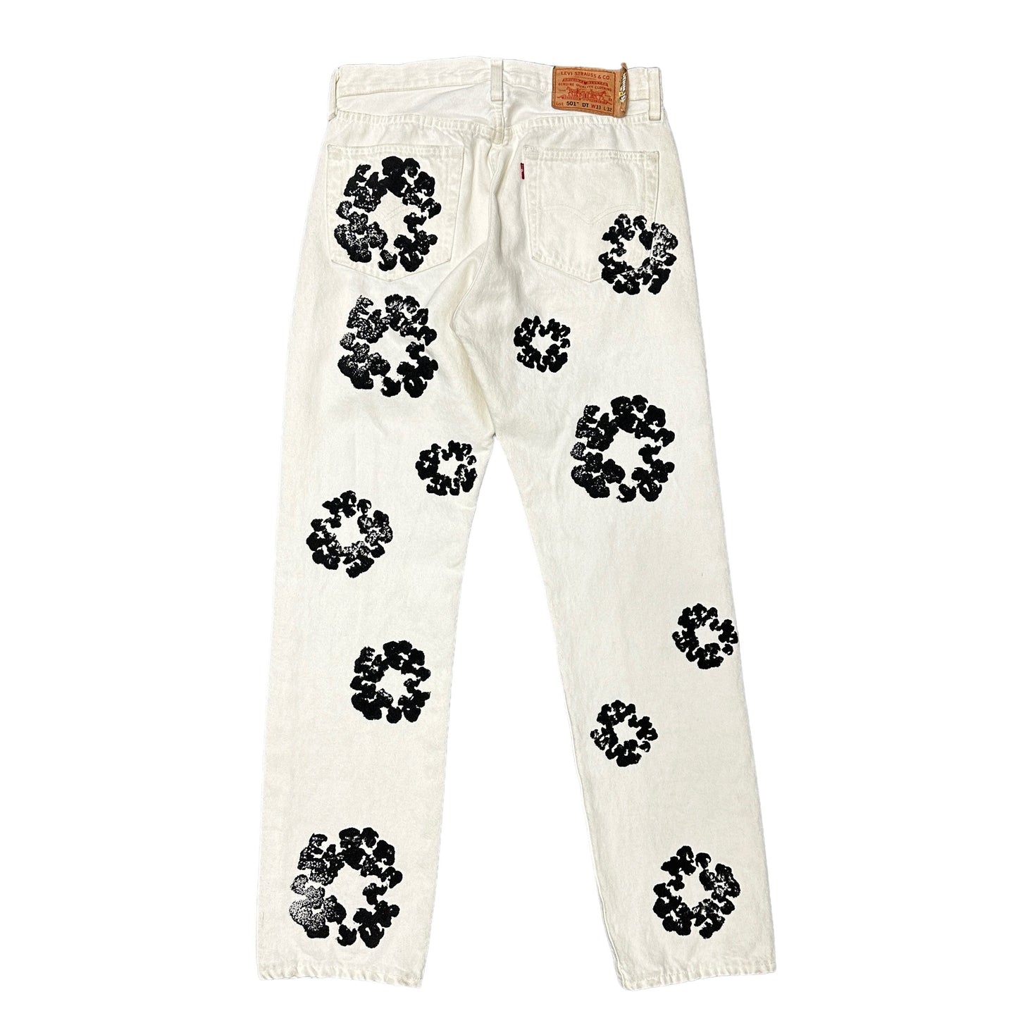 White Denim Tears Jeans