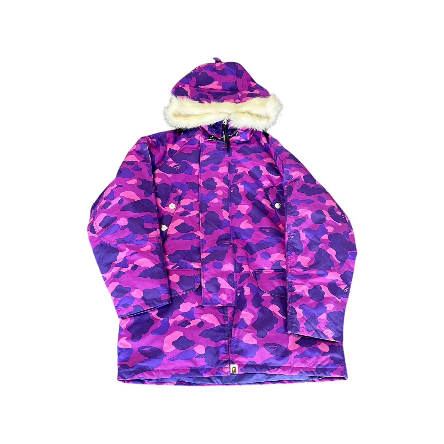 ‘06 Bape Purple Camo Down Jacket