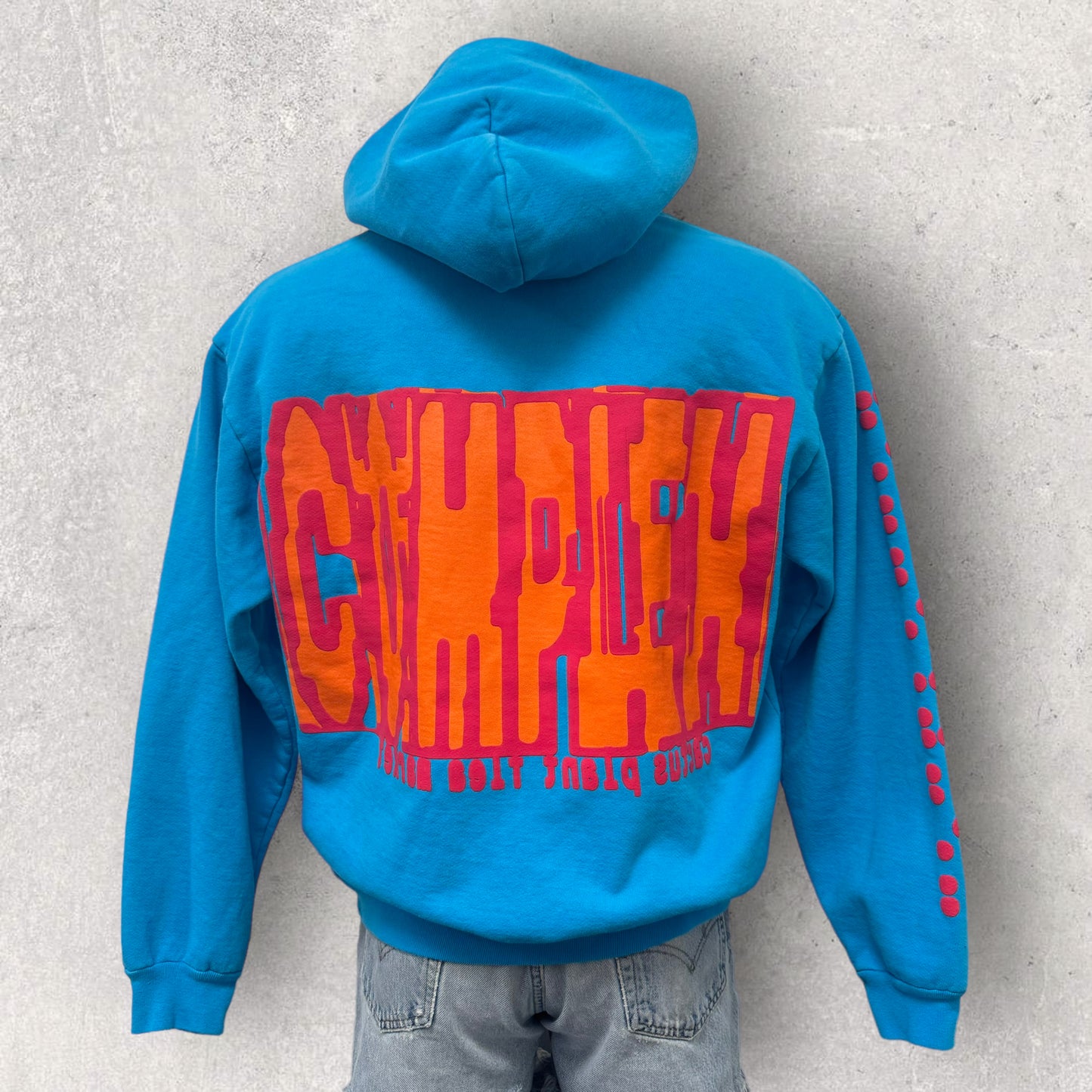 CPFM ComplexCon Blue Braille Hoodie