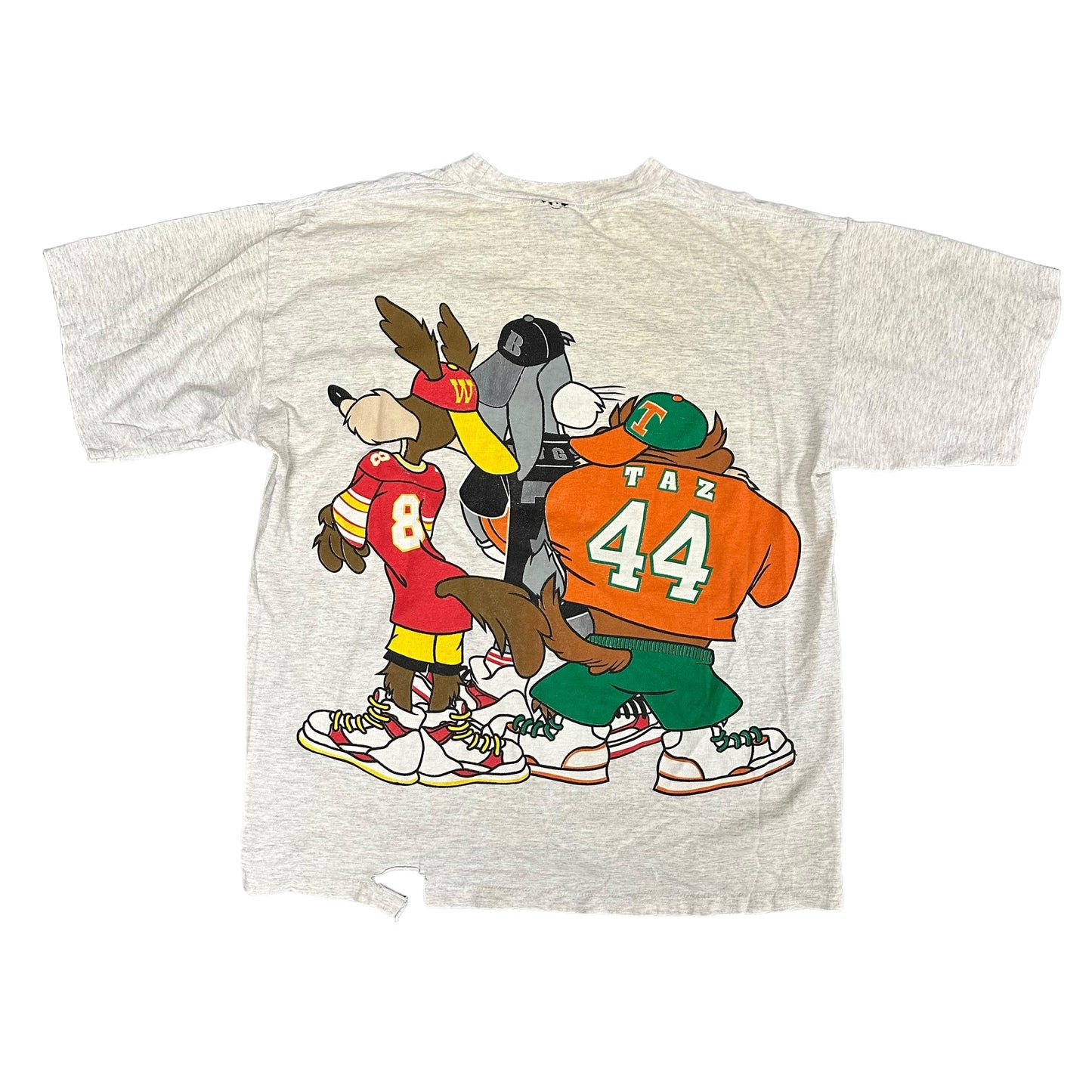1993 Looney Tunes Football T-shirt