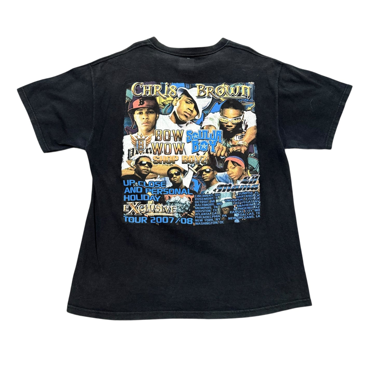 Chris Brown Bow Wow Soulja Boy Concert Tour Tee