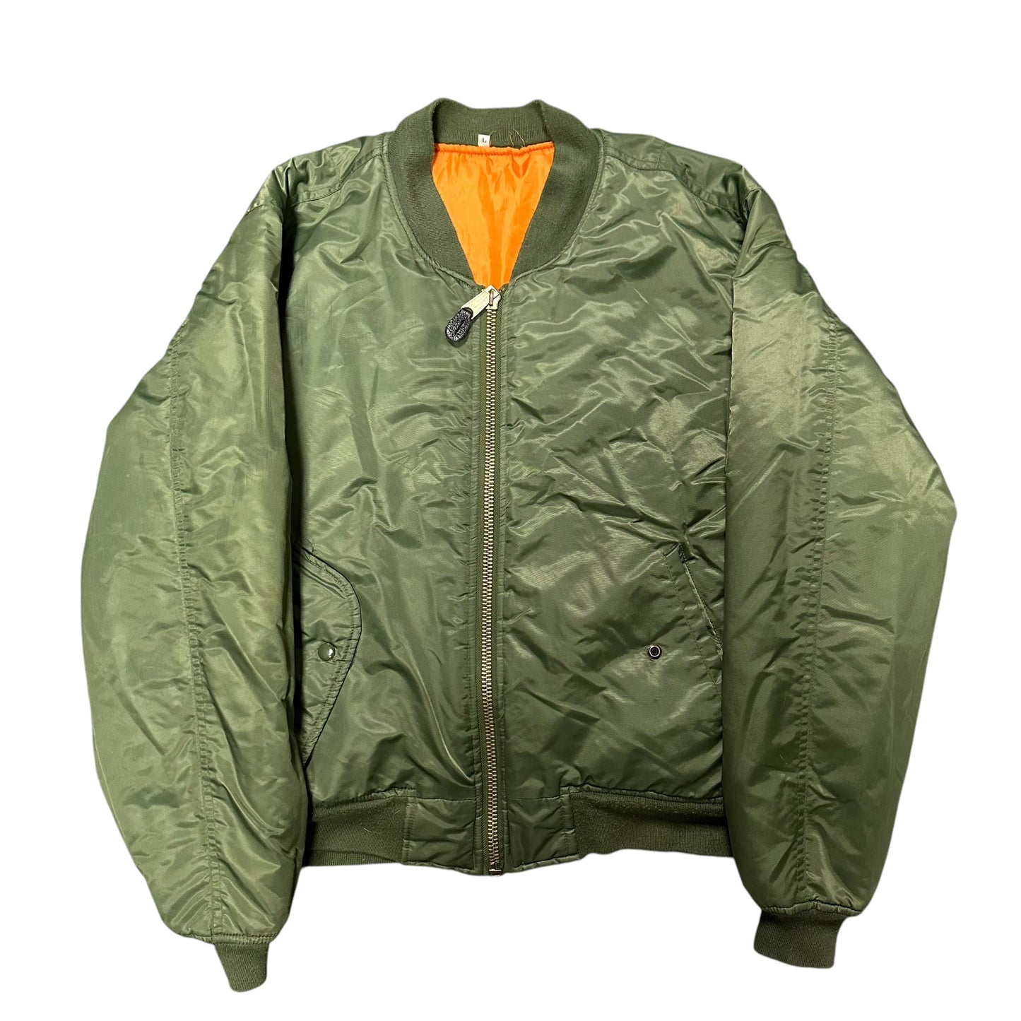 Vintage Bomber Jacket Green
