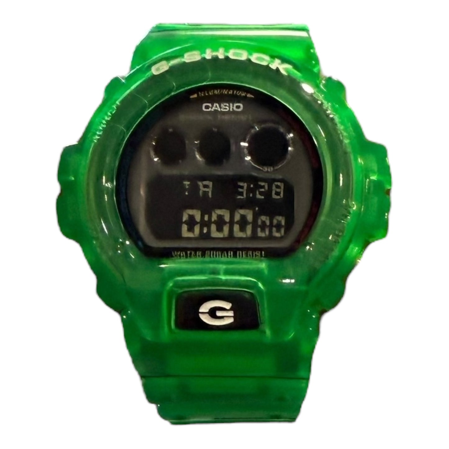 Clear Lime Green G Shock