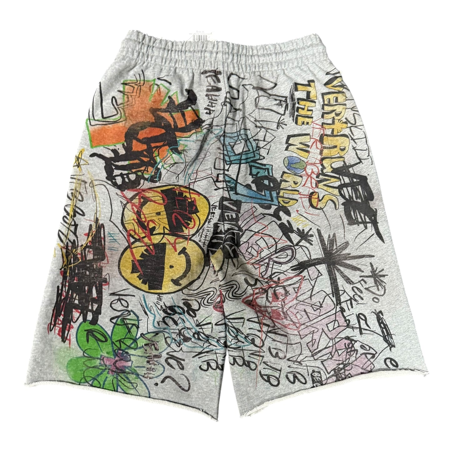 Vertabrae Graffiti Sweat Shorts