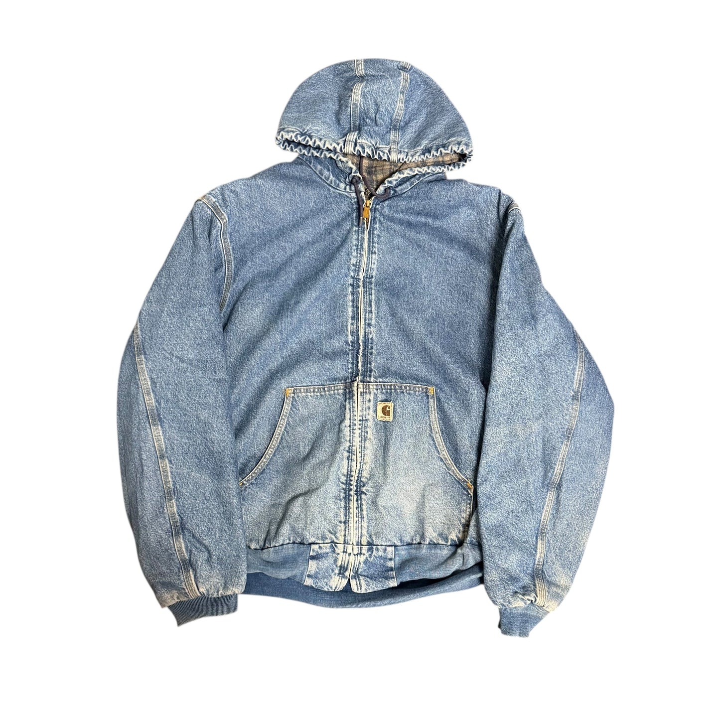 Denim Hooded Carhartt Jacket