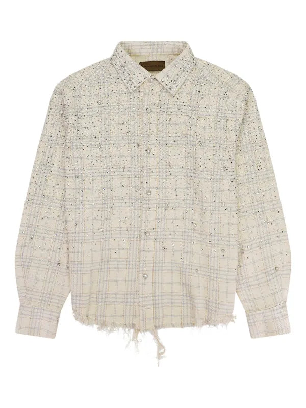 BIRTH OF ROYAL CHILD Rhinestone "Beige" shirt