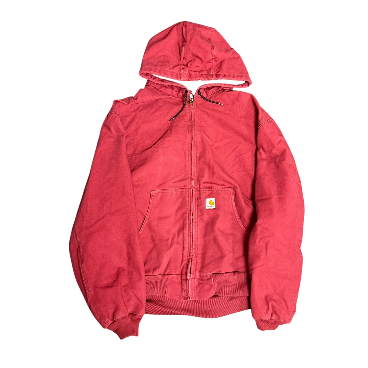 Red Hooded Carhartt Jacket