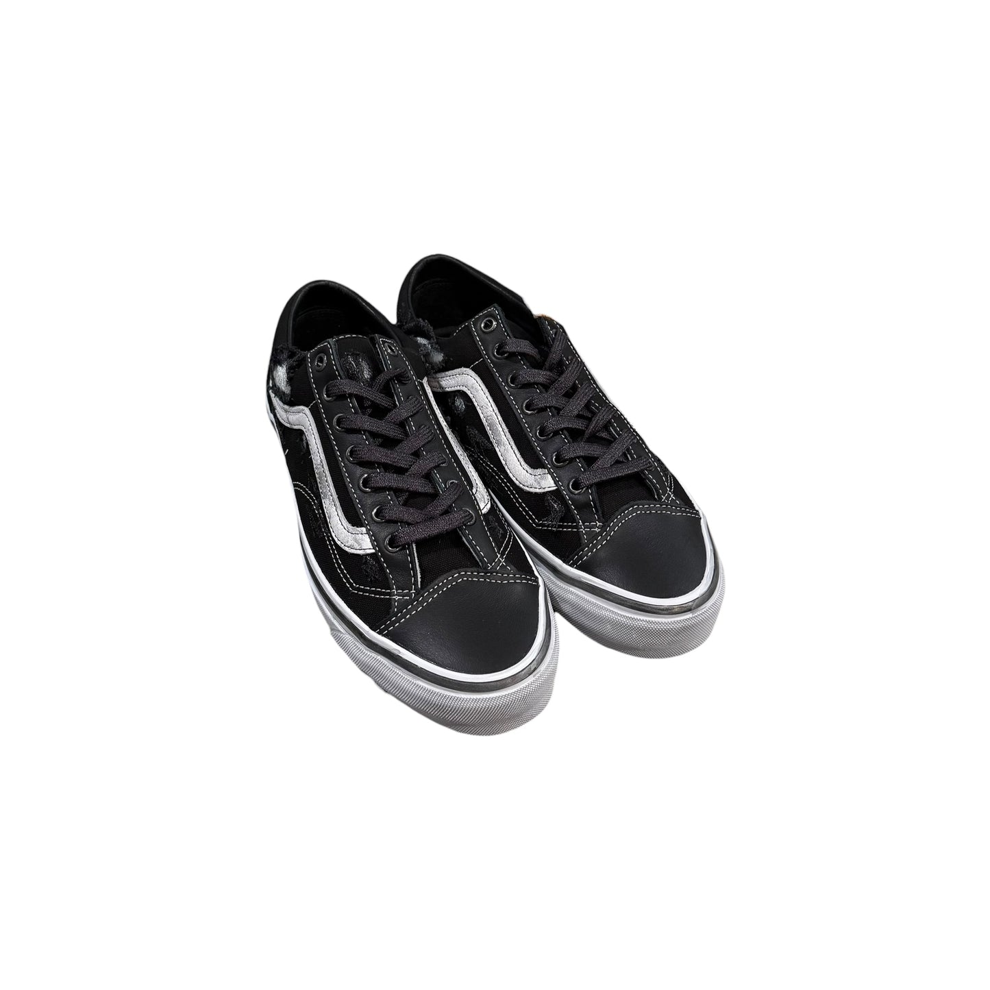 NEW OTW Black Distressed Vibram Vans