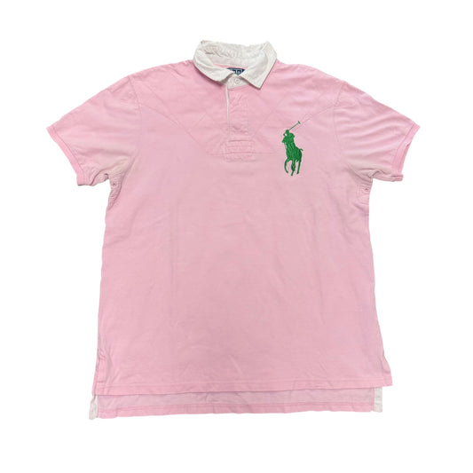 Ralph Lauren Pink/Green Polo