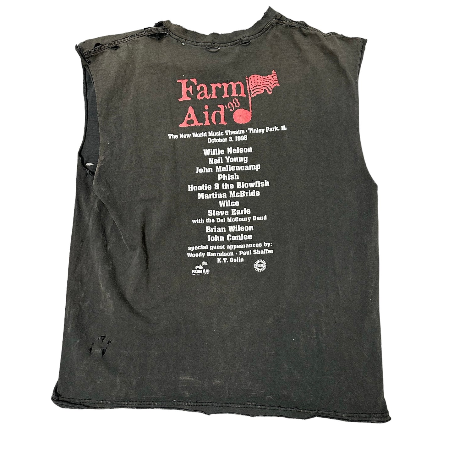 '98 Farm Aid Cut Off Tee