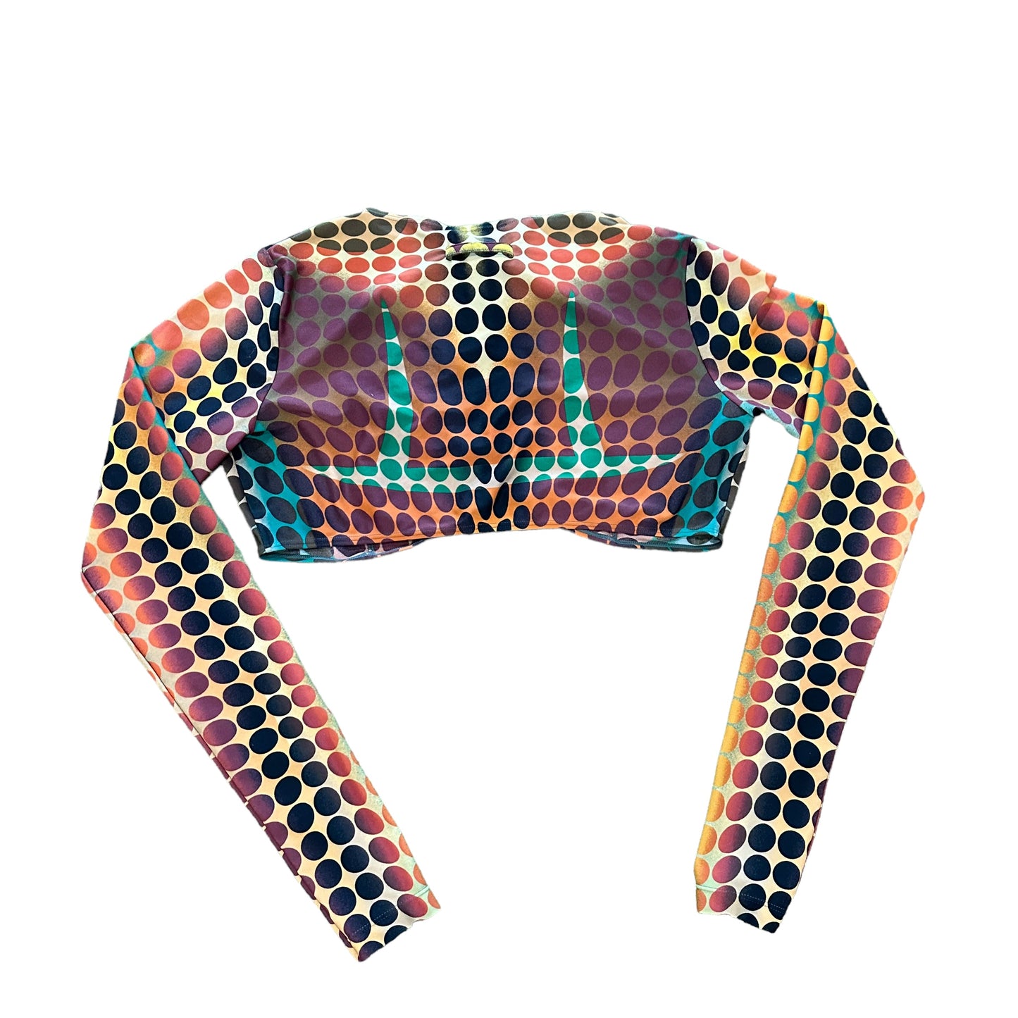 JPG Dotted Cropped Top L/S
