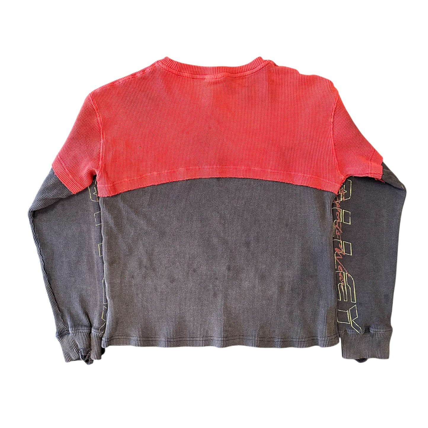 Vale Lives Red/Black Split Thermal Shirt
