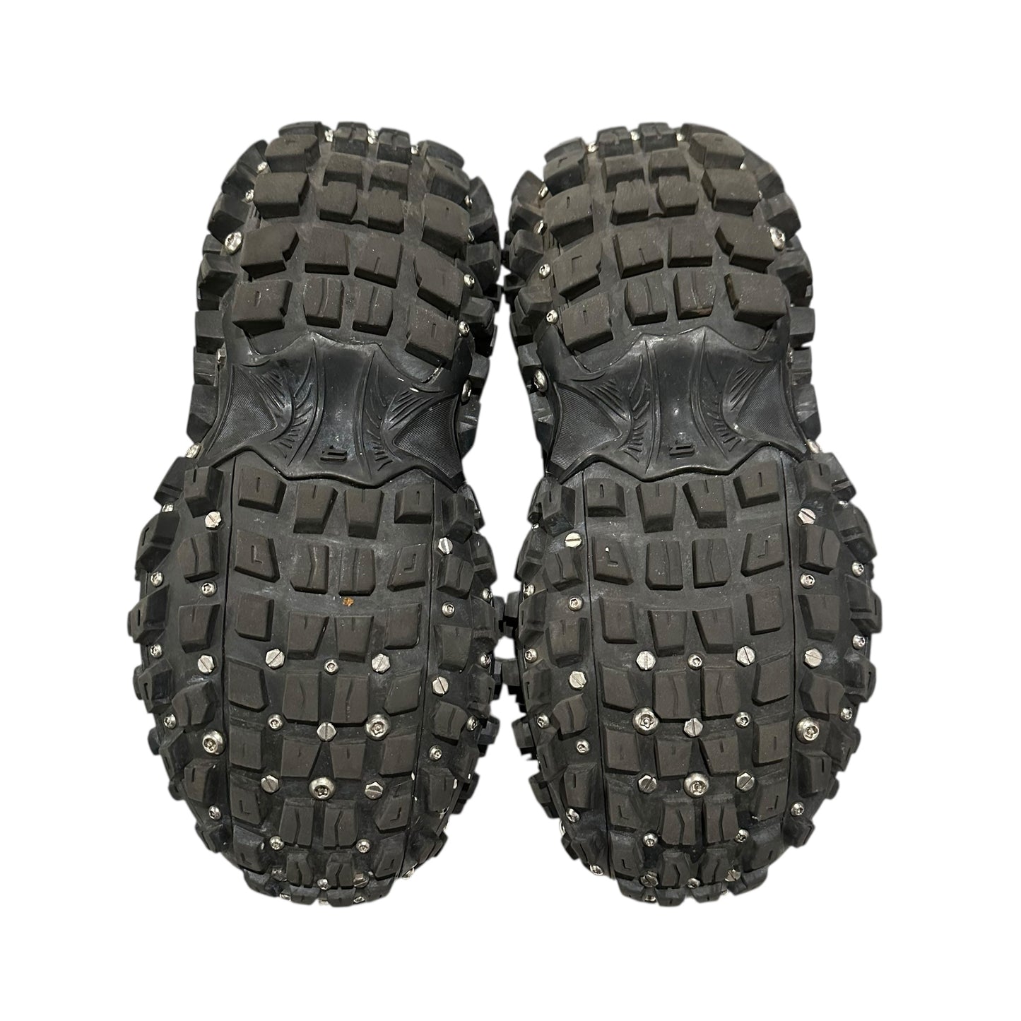 Balenciaga Studded Defender Sneakers Black