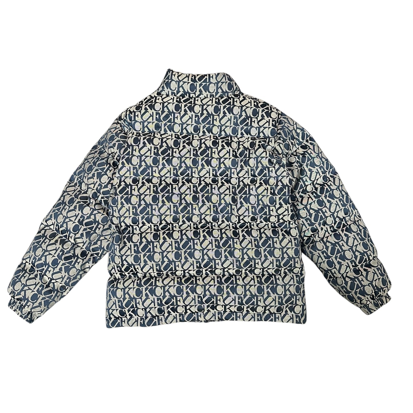 Supreme Blue F*ck You Puffer Jacket