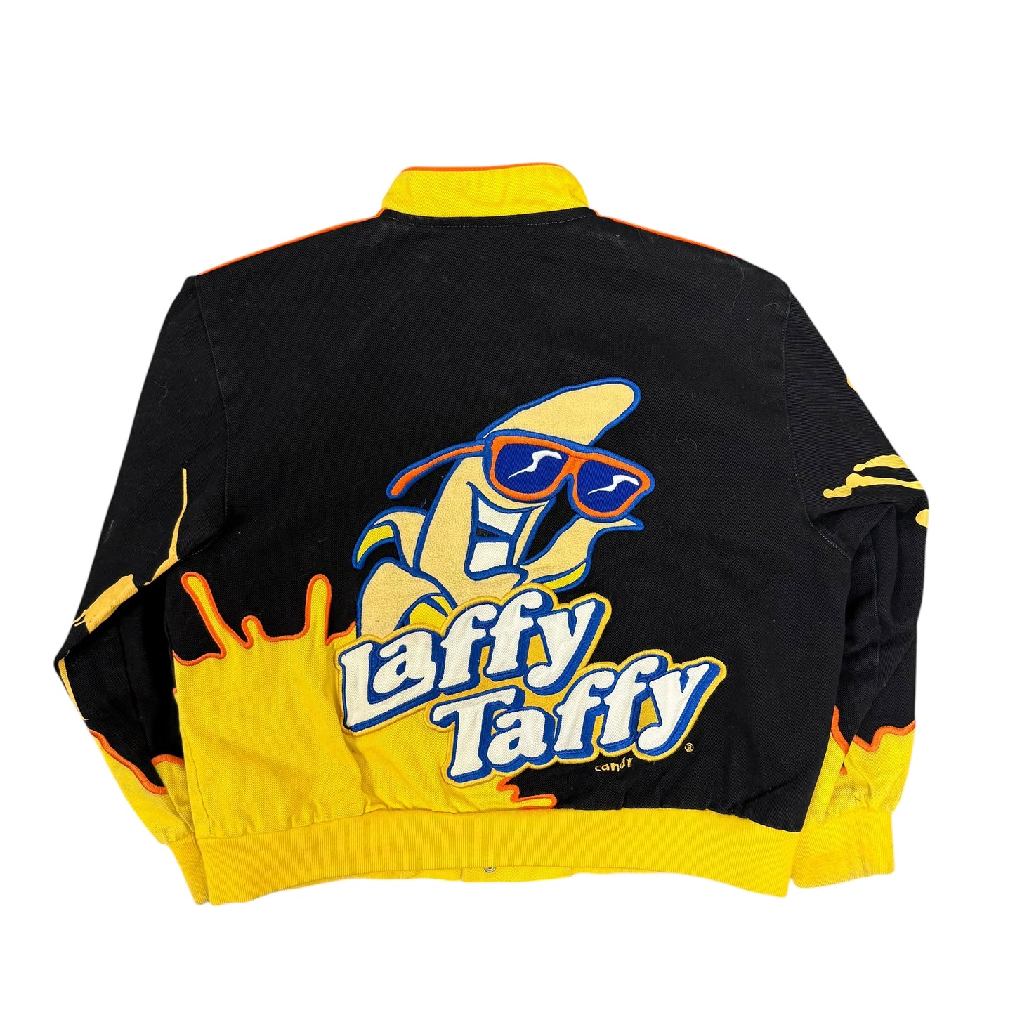 Vintage Banana Laffy Taffy Nascar Jacket