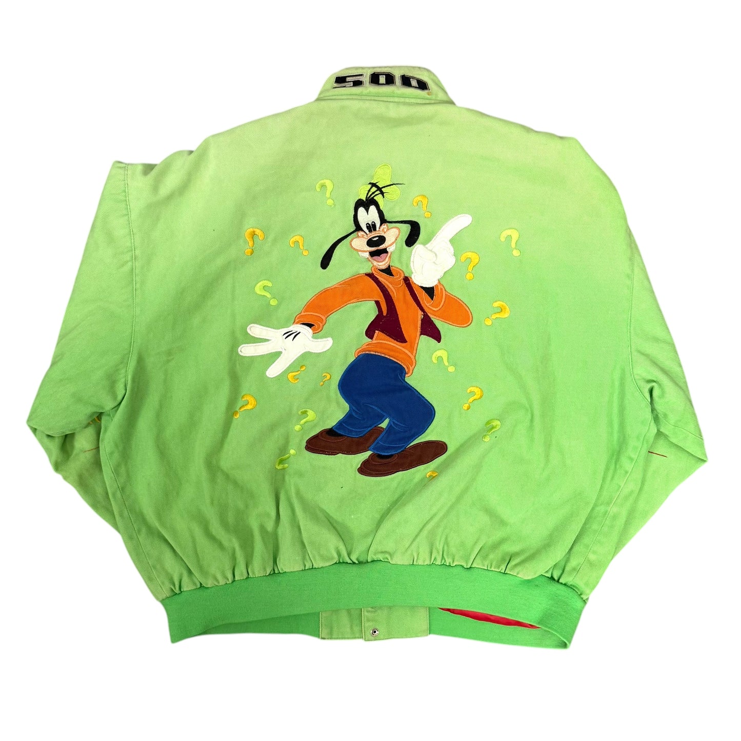 Vintage Goofy Green Nascar Jacket