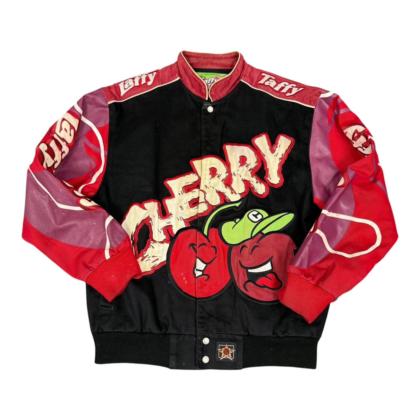 Vintage Laffy Taffy Cherry NASCAR Jacket