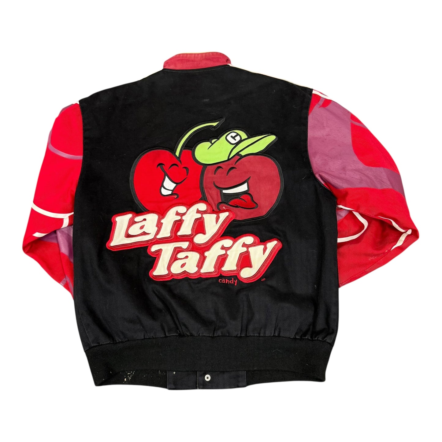 Vintage Laffy Taffy Cherry NASCAR Jacket