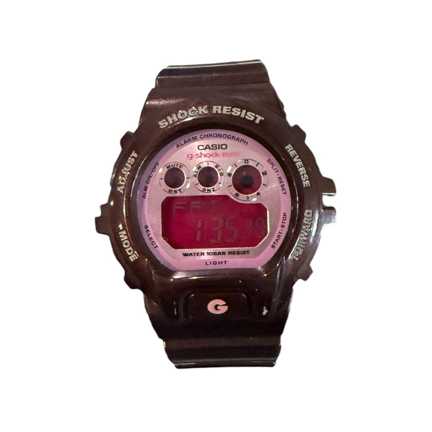 Maroon Baby G Shock
