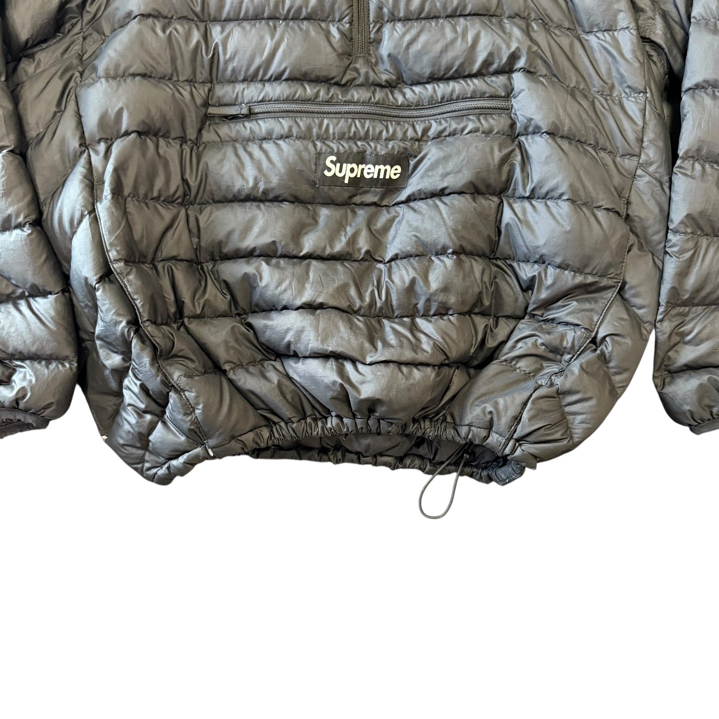 Supreme Black Box Logo Puffer Jacket