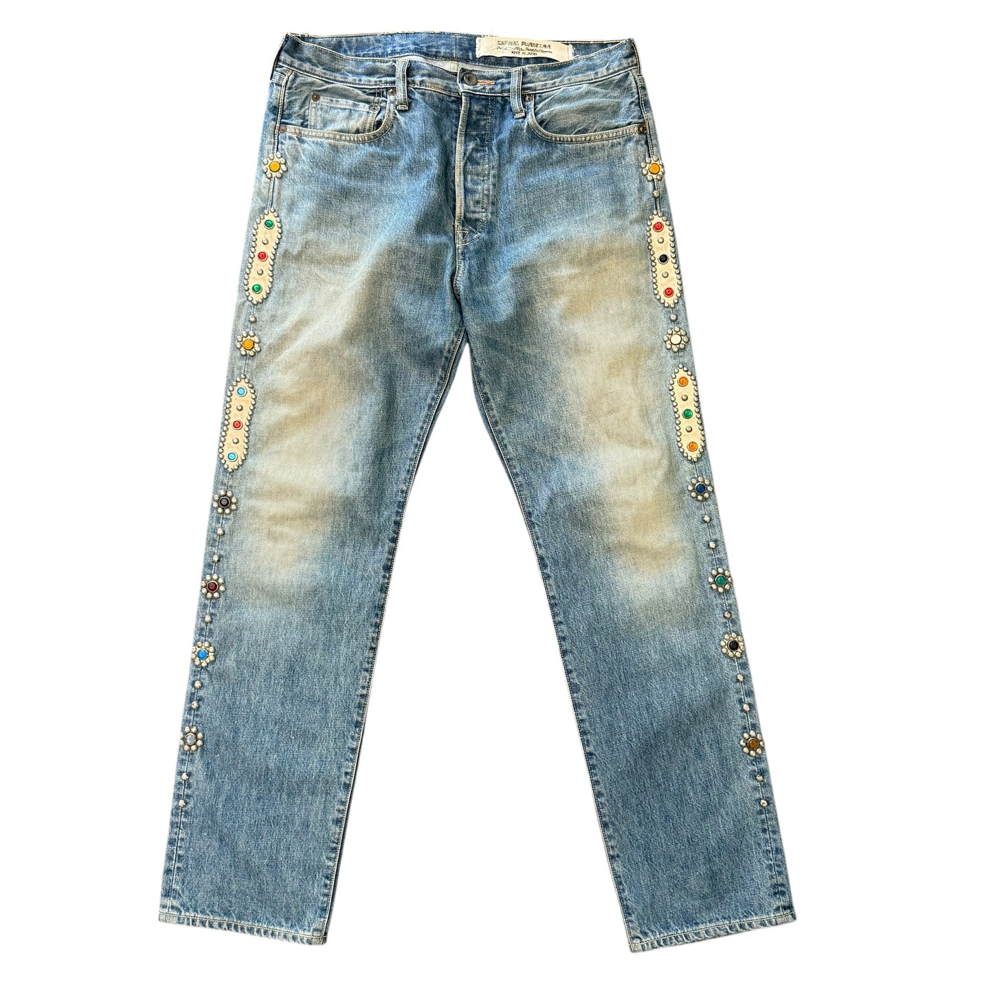 Kapital Studded Blue Jeans