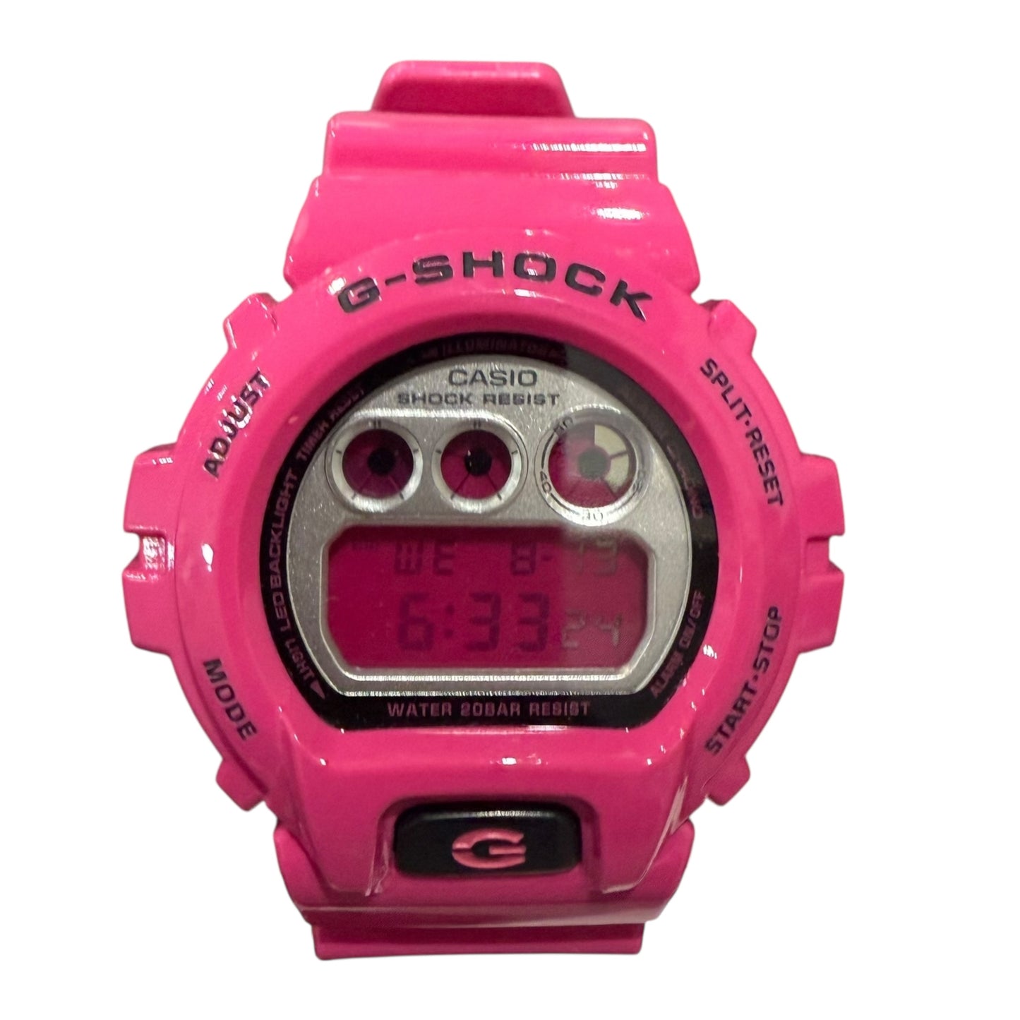 G Shock Pink/Silver