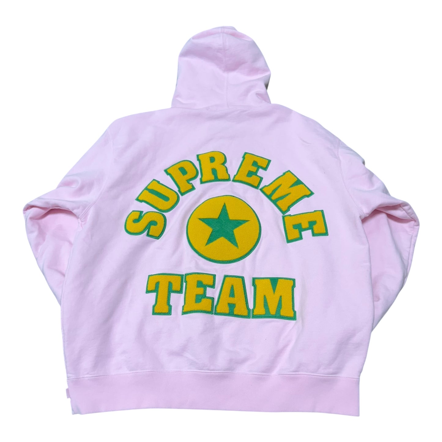 Supreme Team Chenille Pink Hoodie