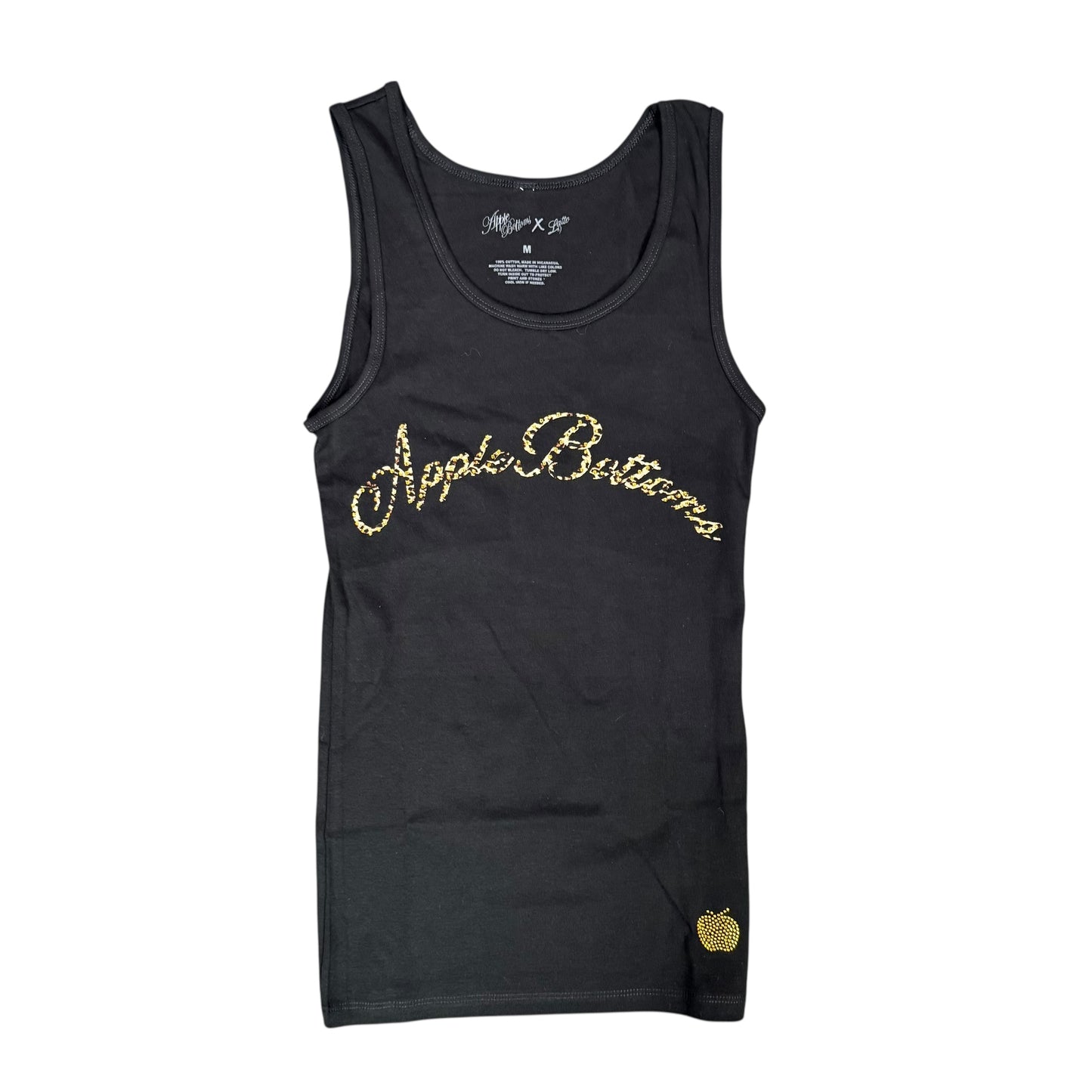 Apple Bottoms Black Embellished Classic Tank