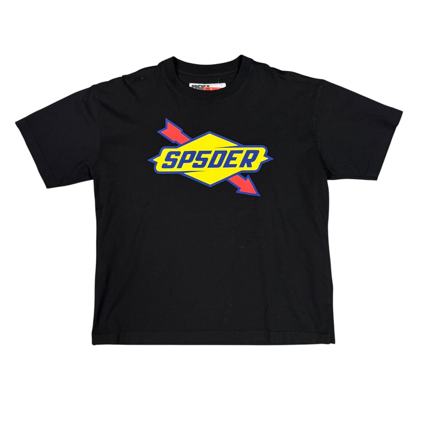 Sp5der The Spot Black Tee