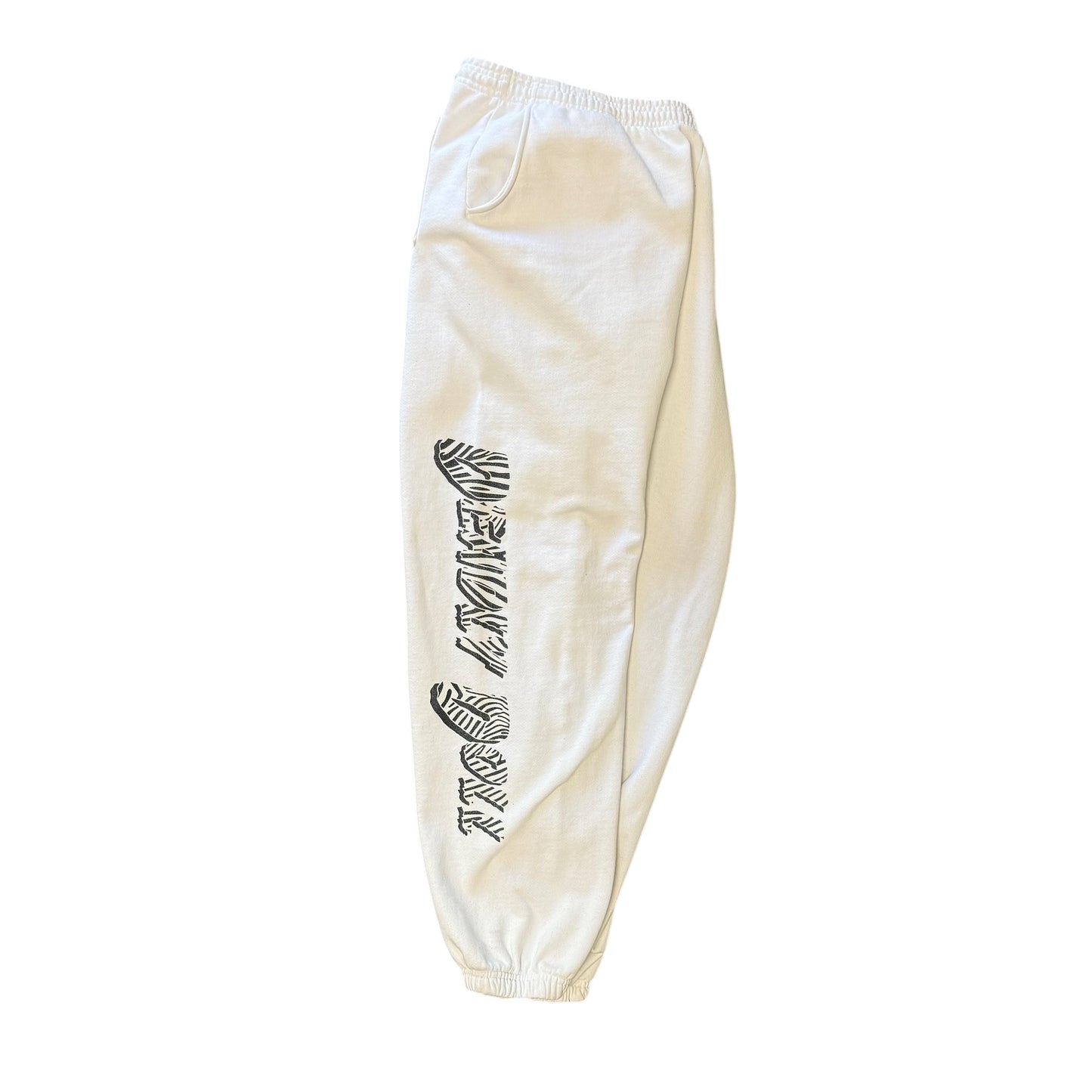 Chrome Hearts Deadly Doll White Sweatpants