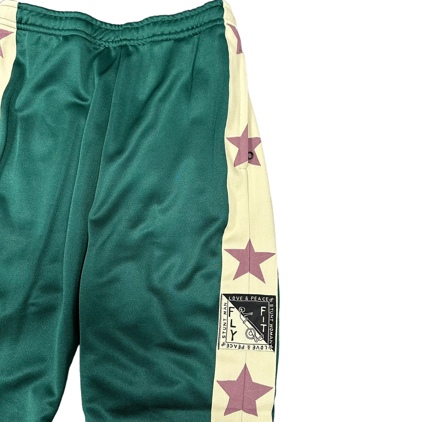 Kapital Green Stuntman Track Pants
