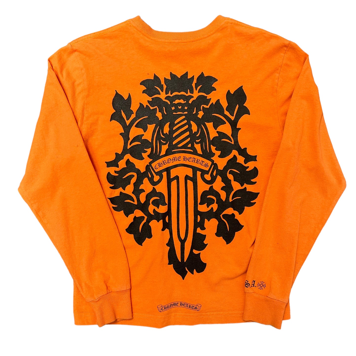 Chrome Hearts Dagger Orange L/S Tee
