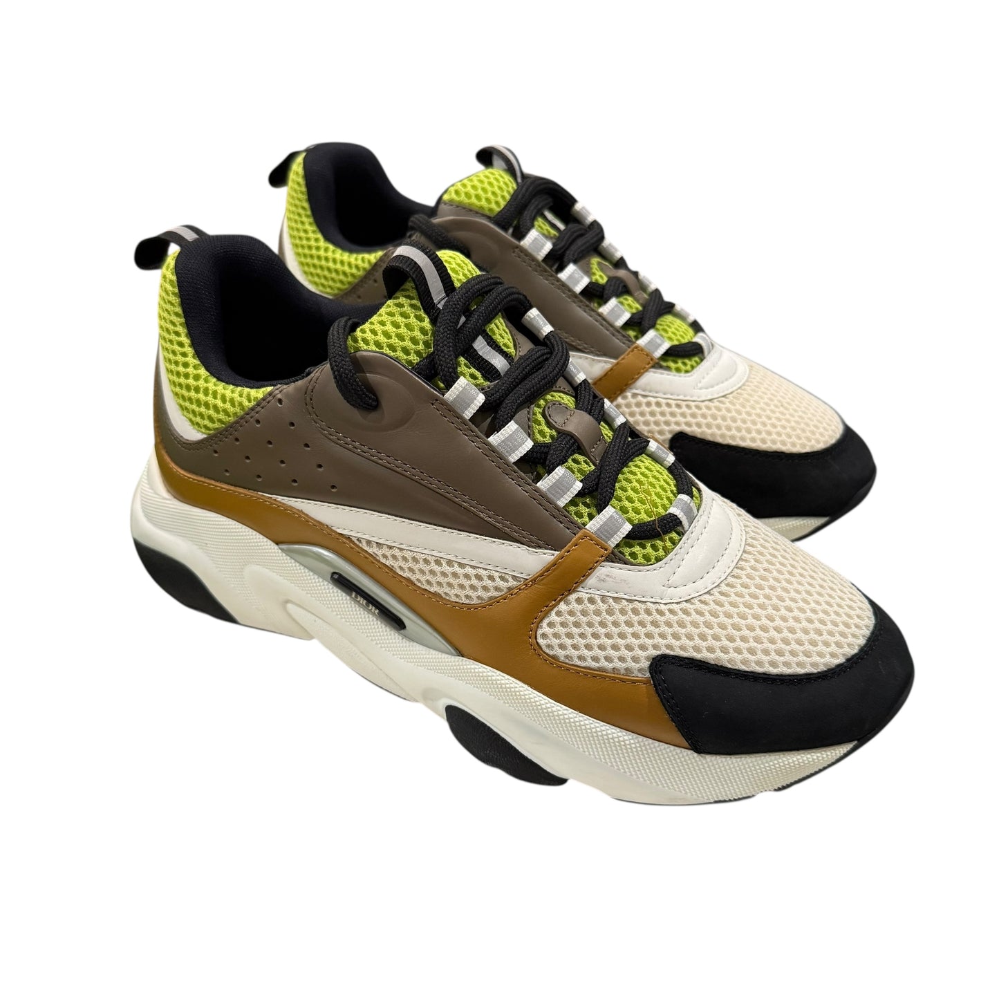 Dior B22 Lime/Tan